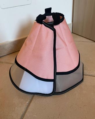 Collare elisabettiano con tessuto morbido