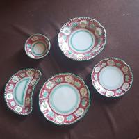 Servizio di piatti in ceramica Vietri anni '50