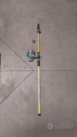 Canna da pesca Surfcasting Camor con mulinello