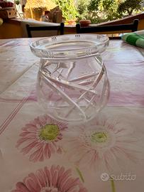 Vaso in Cristallo Pesante Intagliato