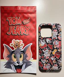 Cover Just in Case Tom and Jerry per iPhone 15 Pro
