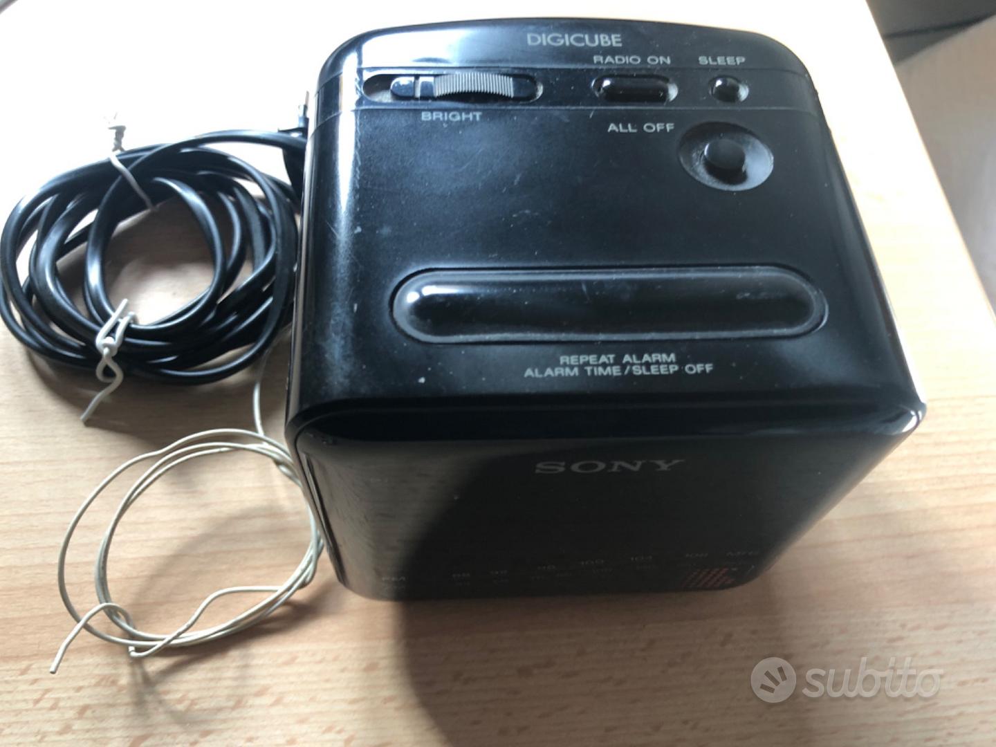 Sony digicube radiosveglia - Audio/Video In vendita a Torino
