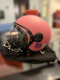 Casco Jet Momodesign FGTR Baby - Rosa Opaco