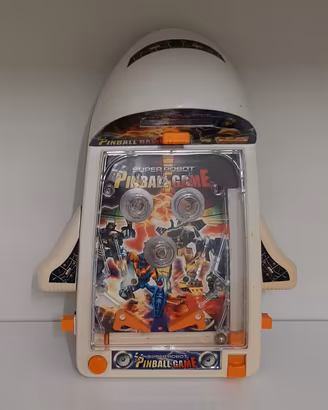 Mini flipper elettronico Super Robot Pinball Game