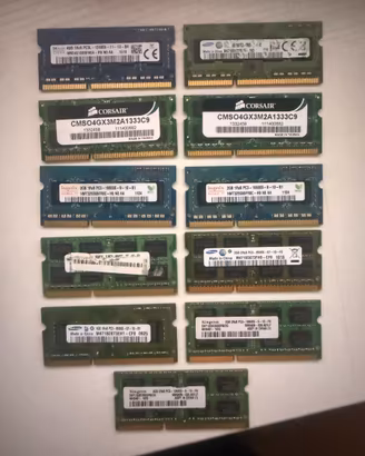 Lotto Memorie RAM DDR3 SODIMM