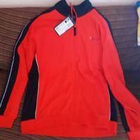 TUTA LOTTO Red Black mis. XXL Nuova difetto