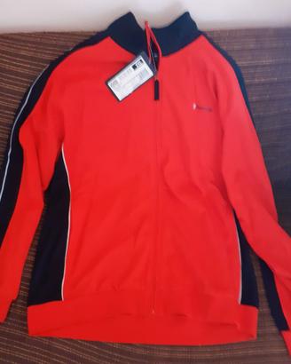 TUTA LOTTO Red Black mis. XXL Nuova difetto