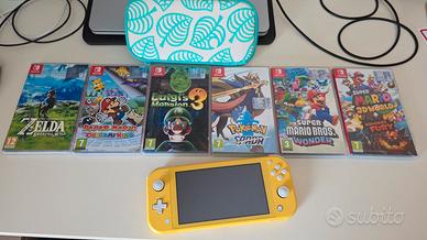 Bundle Nintendo Switch Lite + 6 Giochi