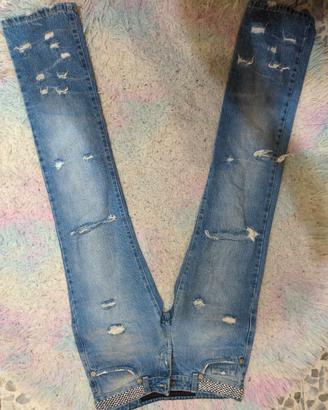  JEANS YES LONDON SKINNY STRAPPATI