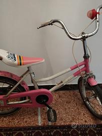bicicletta Barbie Vintage anni '80