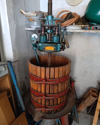 Torchio per uva d'epoca BCM - Vintage