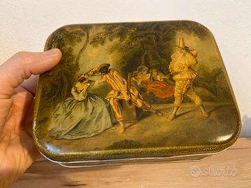 VECCHIA SCATOLA IN LATTA MOTTA VINTAGE ‘50