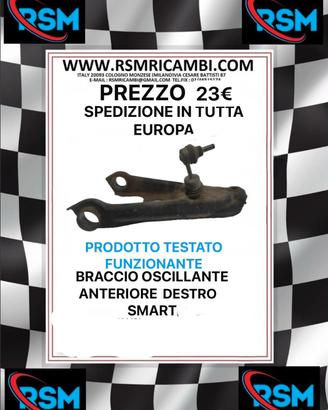 BRACCIO OSCILLANTE ANTERIORE DESTRO SMART 450