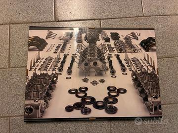 foto motore ferrari formula uno RARISSIMA