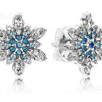 Orecchini PANDORA Fiocco di Neve Luccicante