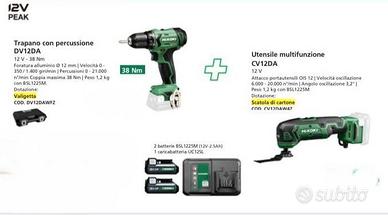 Hikoki  hitachi Trapano  avvitatore multifunzione