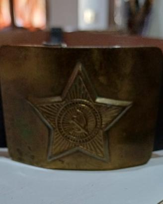cintura sovietica vintage  dell' Armata Rossa