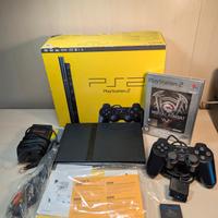 Console sony playstation 2 slim scph-70004 boxata 
