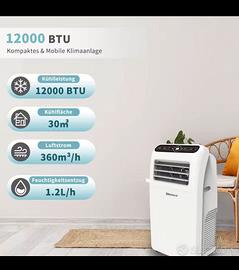 Condizionatore portatile 12000 btu nuovo
