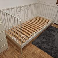 Letto/divano ferro battuto bianco Ikea