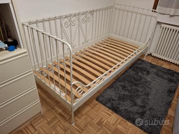 Letto/divano ferro battuto bianco Ikea