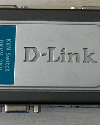 D-Link Swith 1 monitor 1 Mouse e 1 tastiera X 2 PC