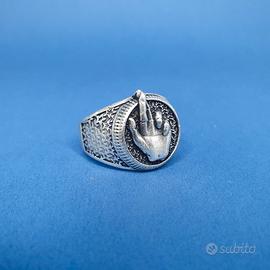 ANELLO "PIETRO FERRANTE" DITA INCROCIATE