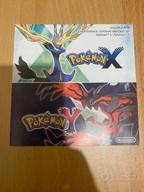 Manuale originale ITA Pokémon X e Y