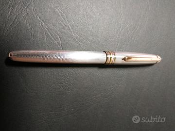Penna a Sfera Montblanc Meisterstück Argento  925