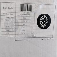 CERCHI NUOVI RAGGIO 19 POLLICI BMW $MODELLO_AUTO$