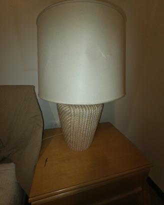 Coppia lampade da comodino + accessori coordinati 