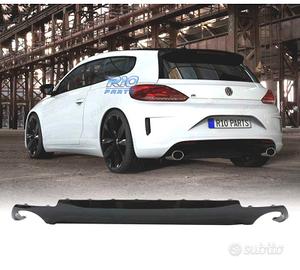 DIFFUSORE PER VOLKSWAGEN VW SCIROCCO 08-14 LOOK R