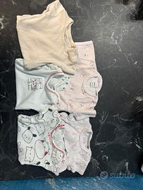 Set Body nenonata varie marche