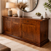 Madia Credenza Arte Povera in Legno Massello 2.20m