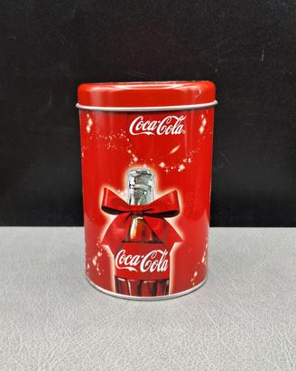 Scatola in latta vintage coca cola