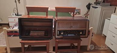 Lotto 2 Radio Epoca Valvole RadioMarelli Supercord