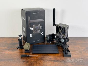 Fototrappola Wolfang WT04 4G LTE Solare 2.5K App