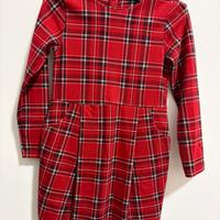 Vestito bambina scozzese