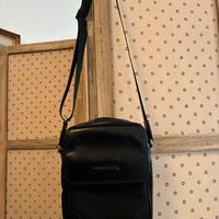 Borsello in pelle nero Coveri