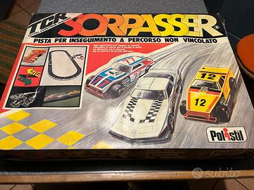 Pista Polistil Sorpasser macchine vintage