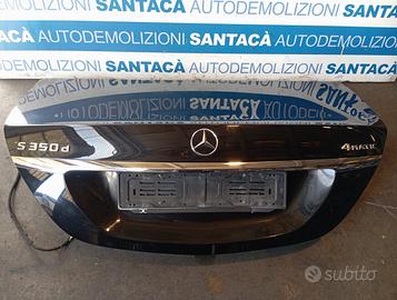 Baule/Portellone posteriore MERCEDES S350D 2017 ci