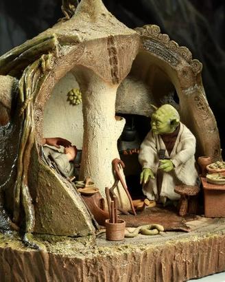 Star Wars Yoda's Hut Dagobah Sideshow 1/6