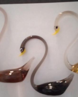 CIGNI VETRO MURANO PERFETTI
