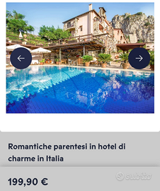 Smartbox Romantiche parentesi in hotel di charme