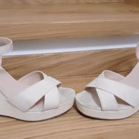 Zeppa beige Lora Ferres