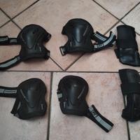 Set protezioni pattini/roller/skate Powerslide