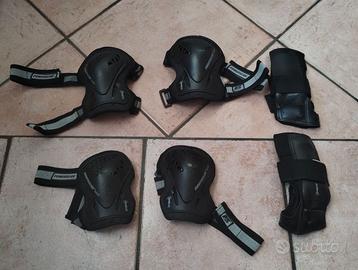 Set protezioni pattini/roller/skate Powerslide