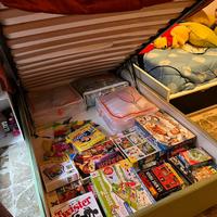 Letto contenitore una piazza e mezza con materasso