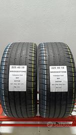 2 GOMME 225 40 18 BRIDGESTONE RIF3787