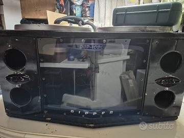 Box Doppio Boss in Legno per Subwoofer da 30cm (12